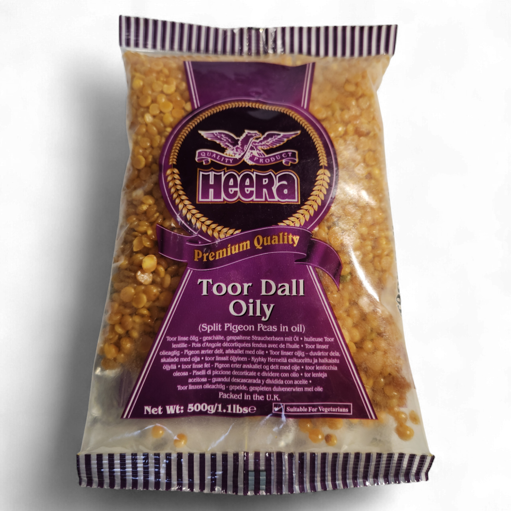 Heera Toor Dall Oily 500g Heera Toor Dall Oily 500g