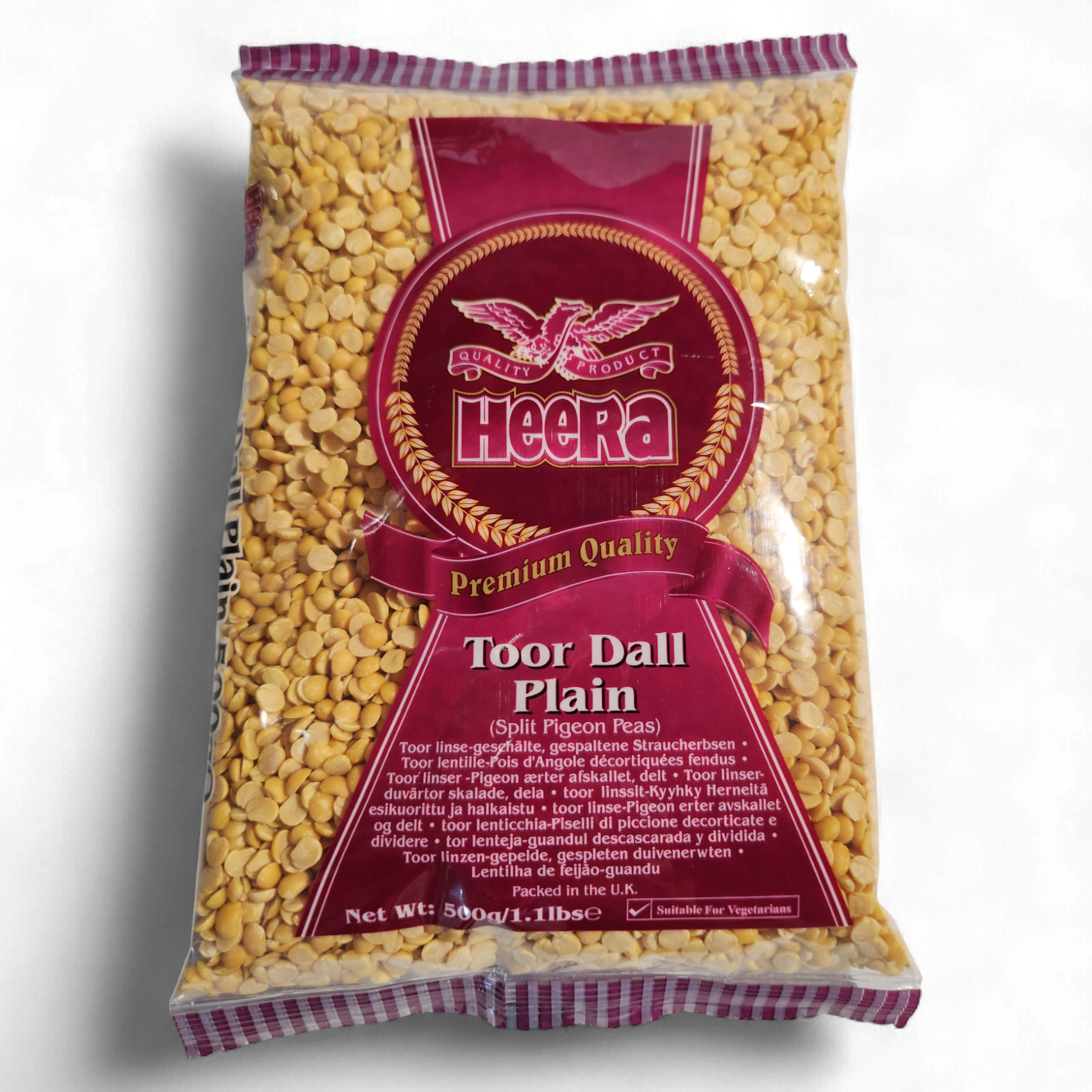 Heera Toor Dall Plain 500g Heera Toor Dall Plain 500g