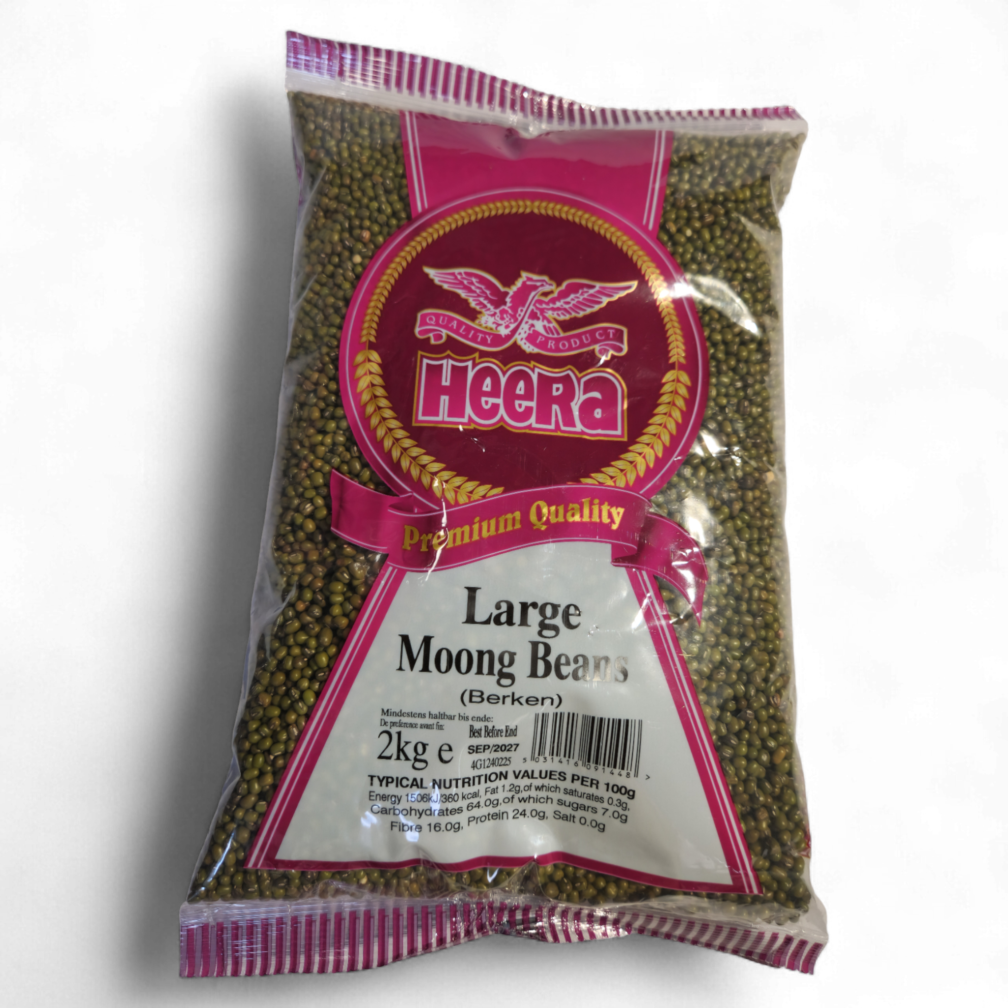 Heera Large Moong Beans 2kg Heera Large Moong Beans 2kg
