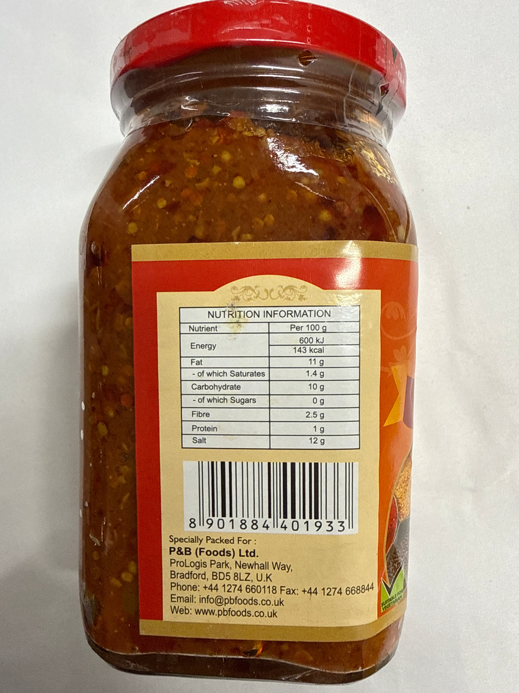 Rishta Lime Pickle Hot 400g