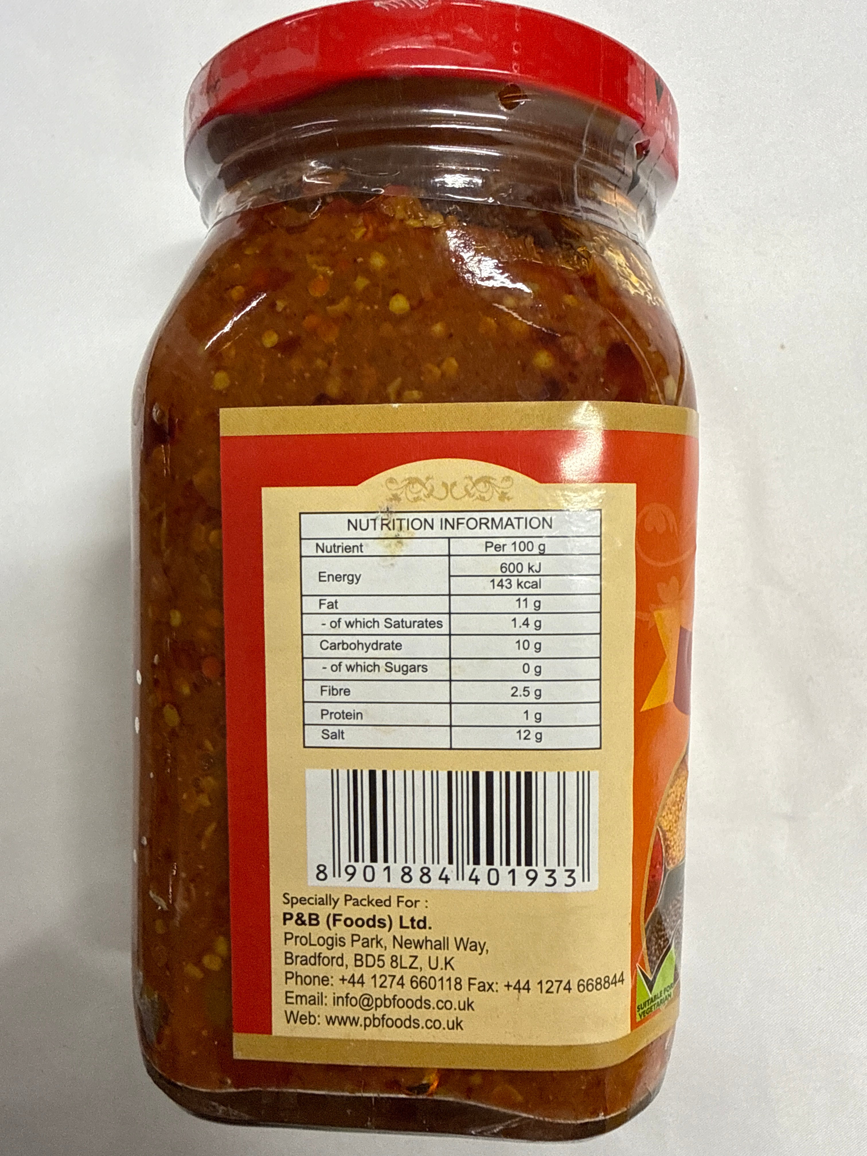 Rishta Lime Pickle Hot 400g