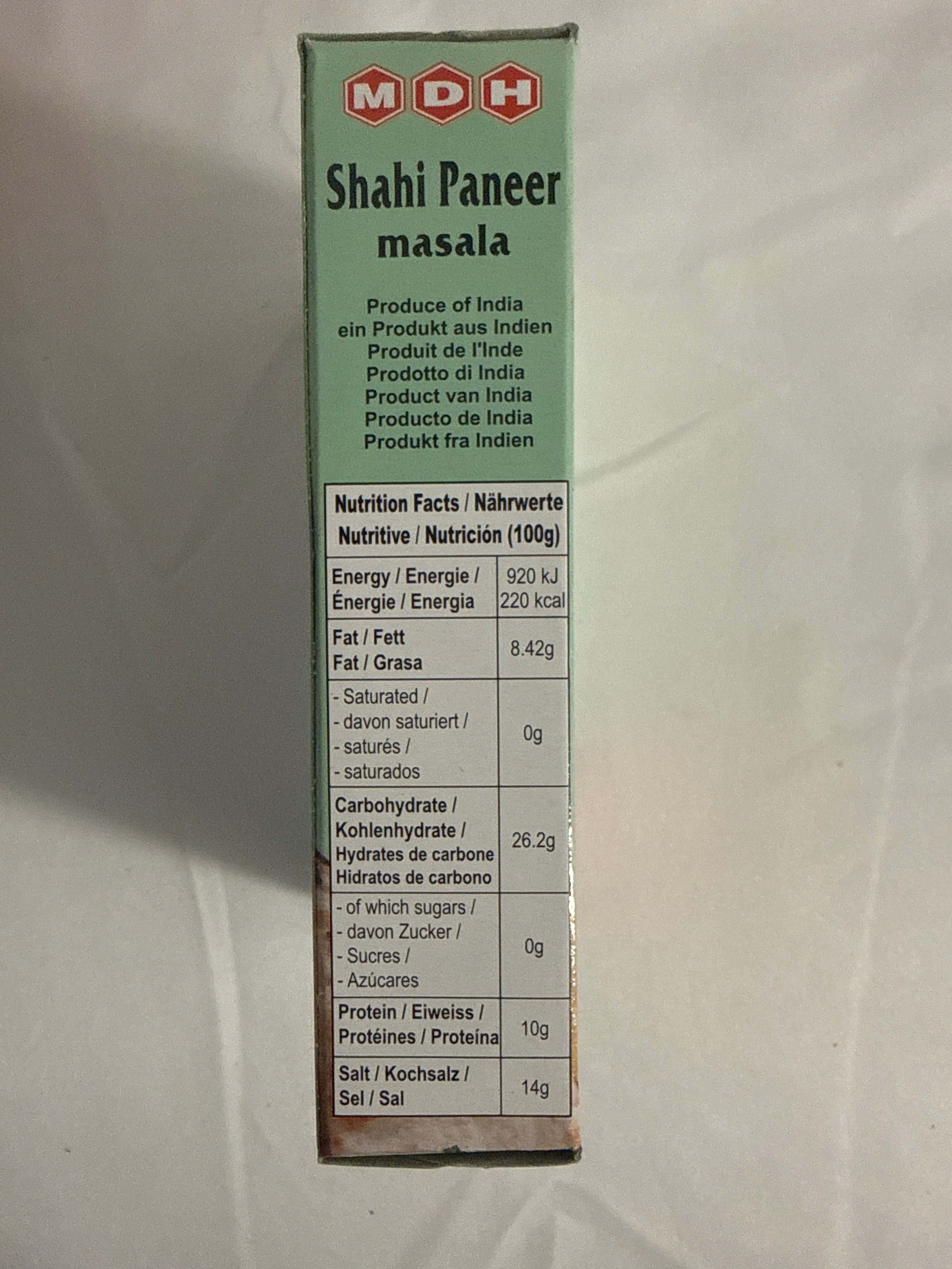 Mdh shahi paneer masala 100 g