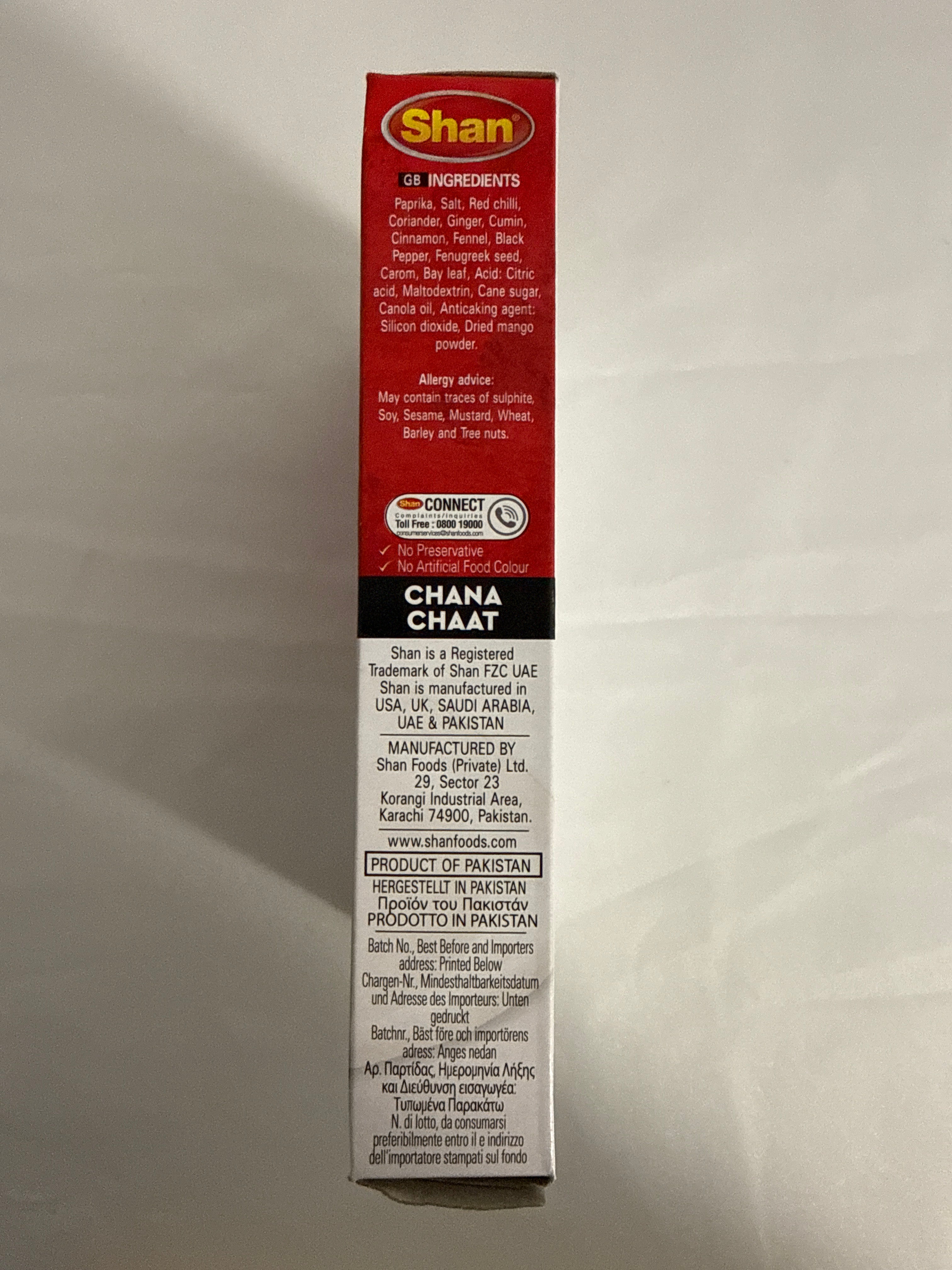 Shan Chana Chat Masala 50g