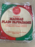 Heera Madras Plain Pappadams 200g