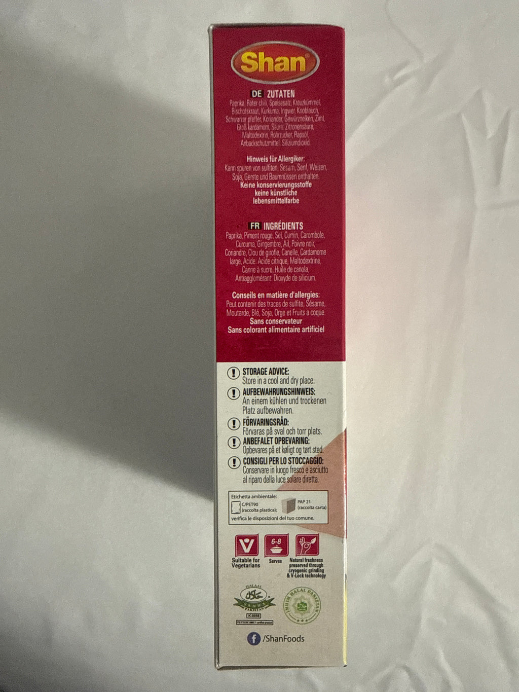 Shan meat & vegetable 100 g