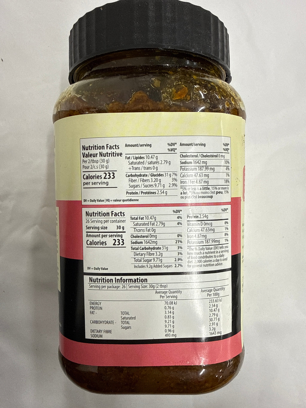 Pachranga Turnip Cauliflower sweet pickle 800g