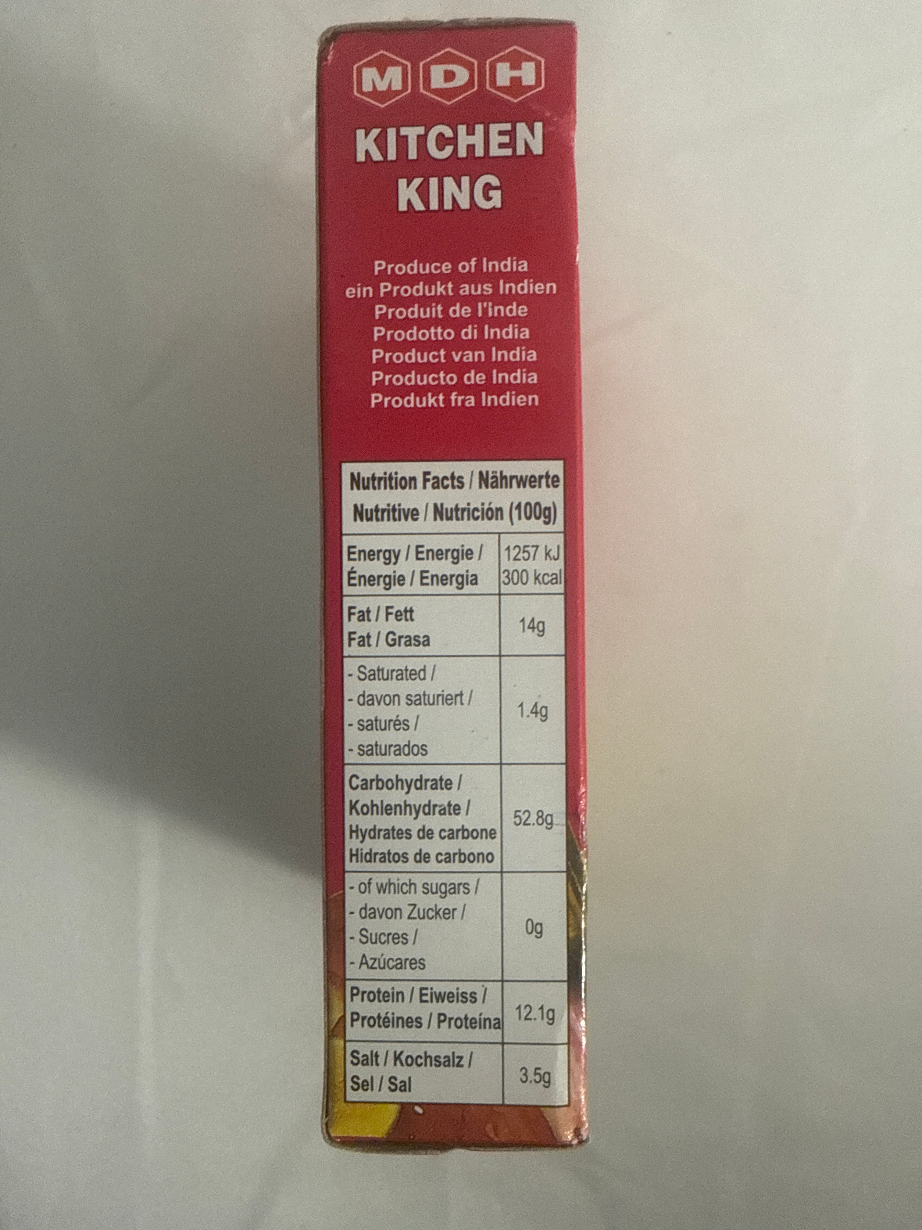 Mdh kitchen king 100g