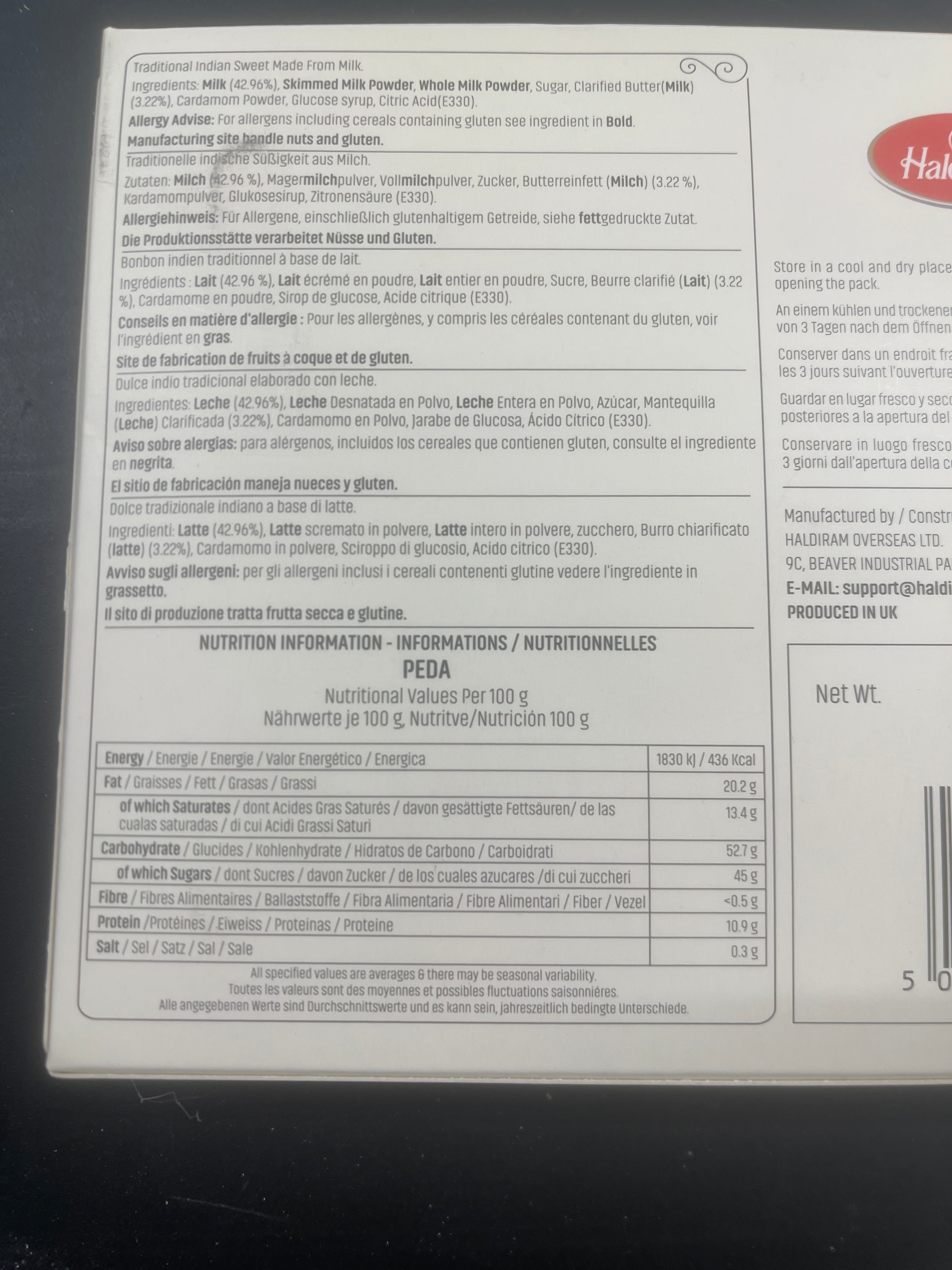 Haldiram’s Peda- 300g