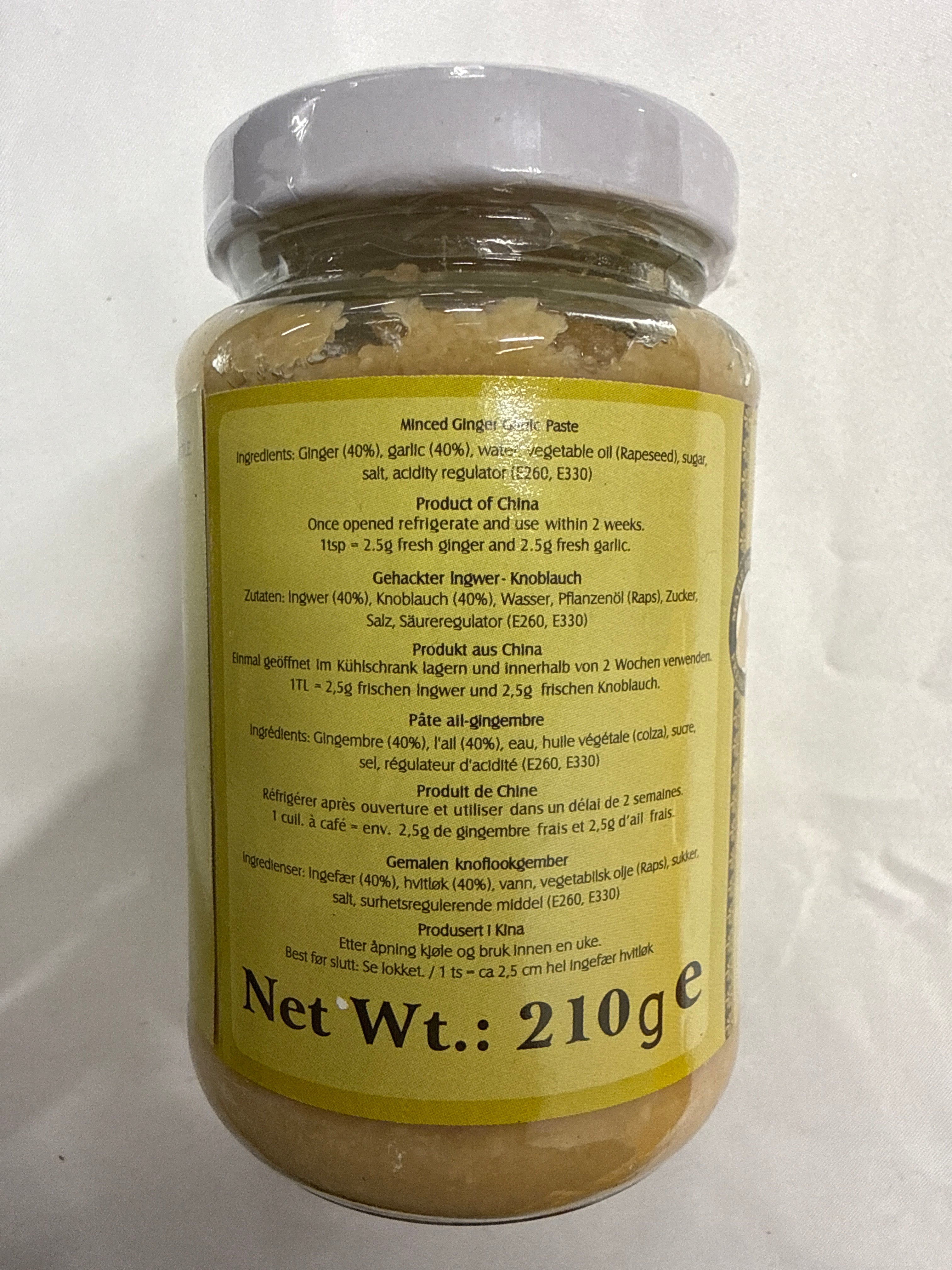 Heera Minced Ginger Garlic Paste 210g