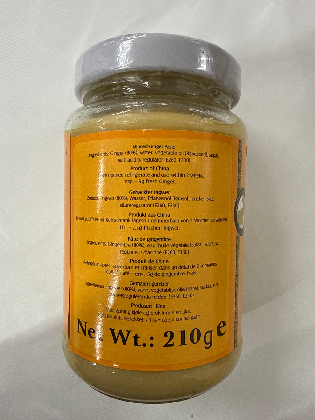 Heera Minced ginger paste 210g