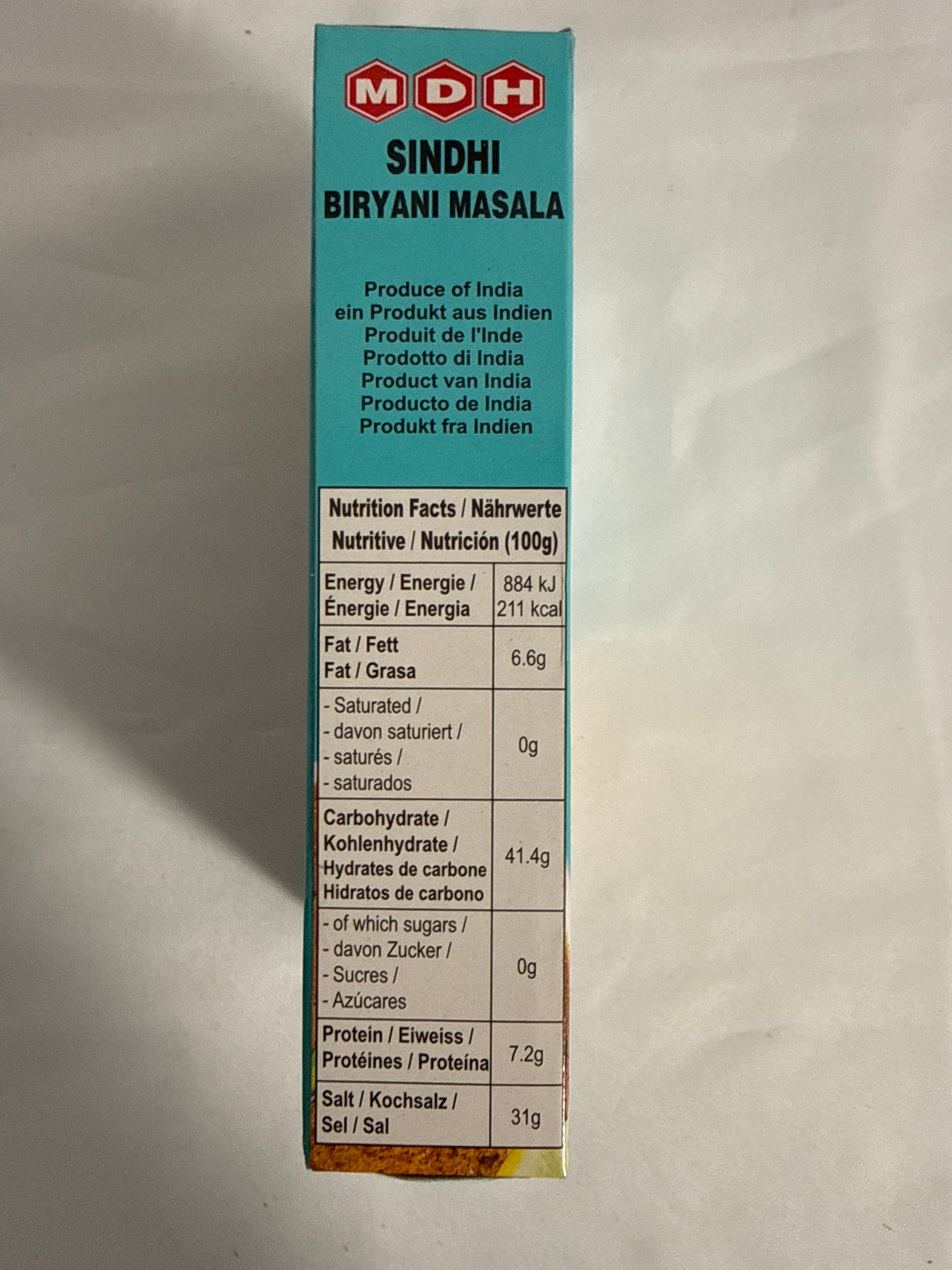 MDH Sindhi Biryani Masala 100g