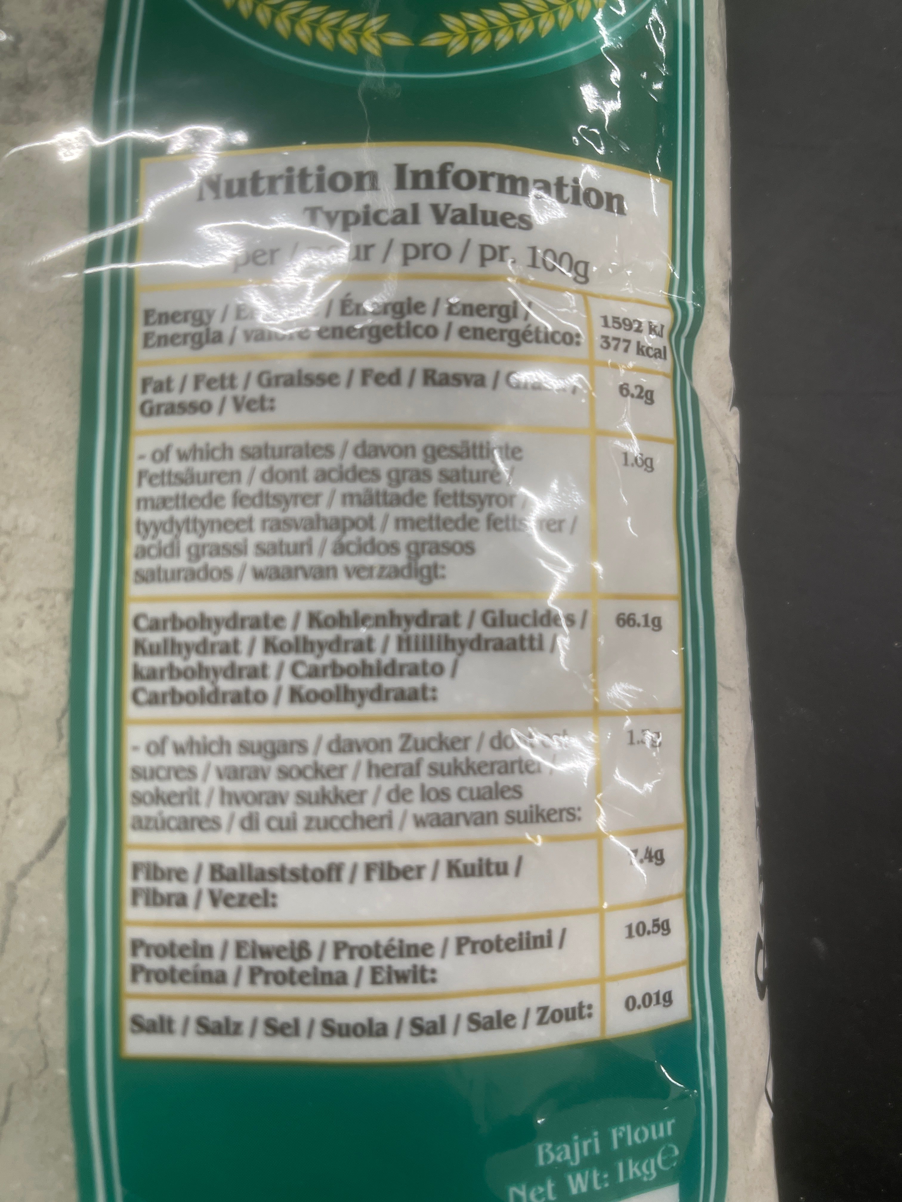 Heera Bajri Flour 1kg