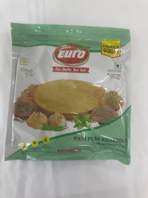 Euro Pani Puri Khakhra