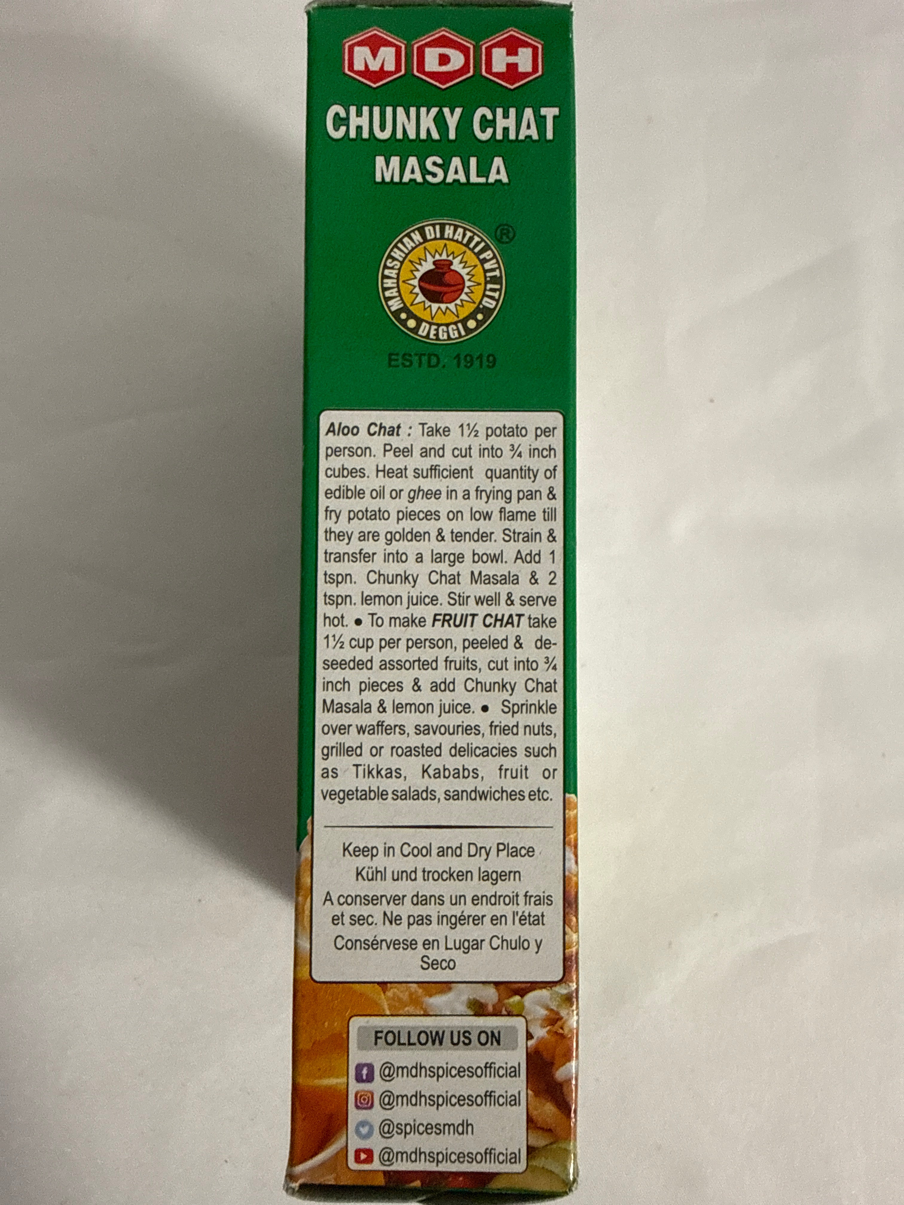 MDH Chunky Chaat Masala 100g