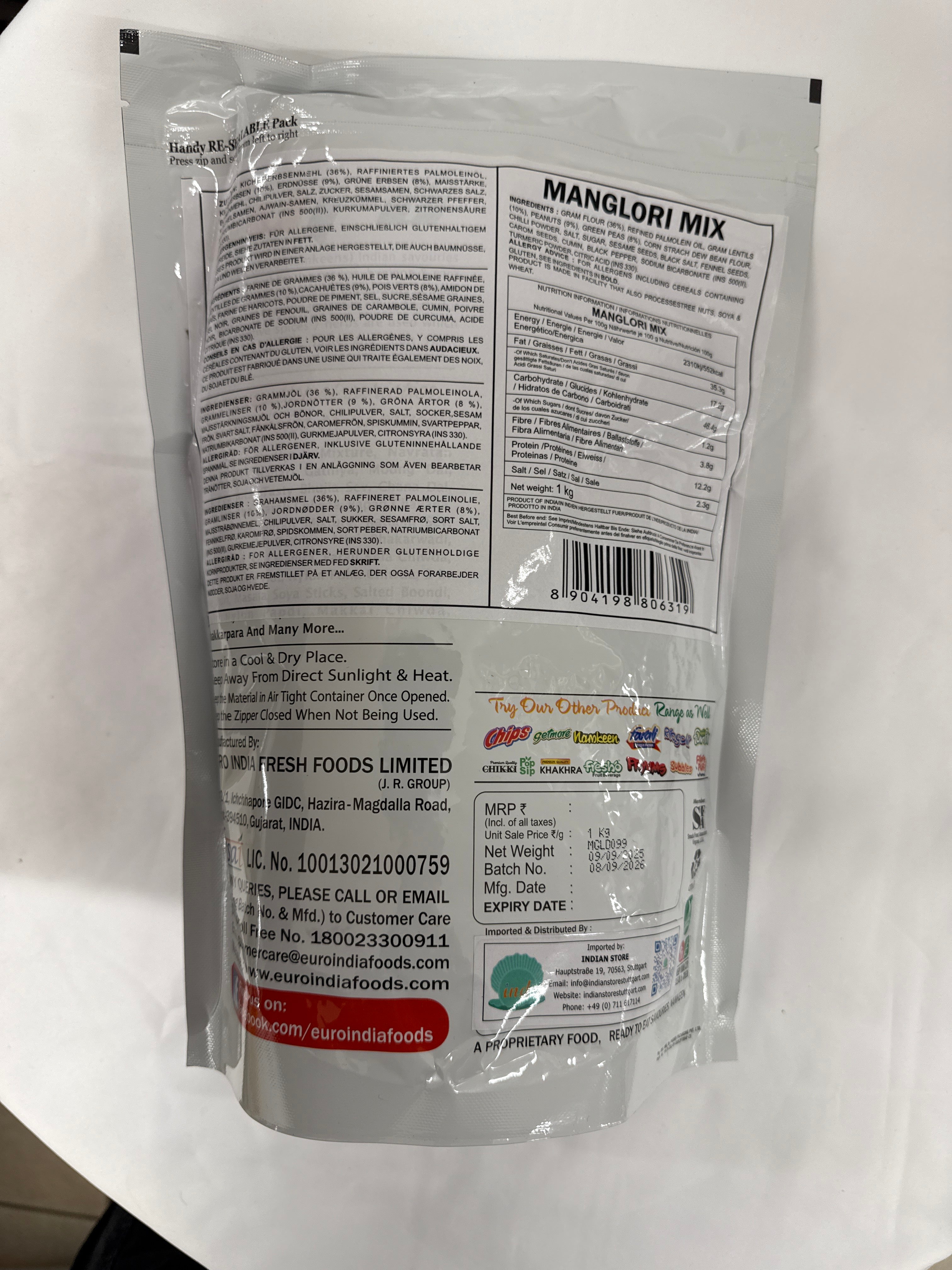 Euro Manglori Mix - 1kg