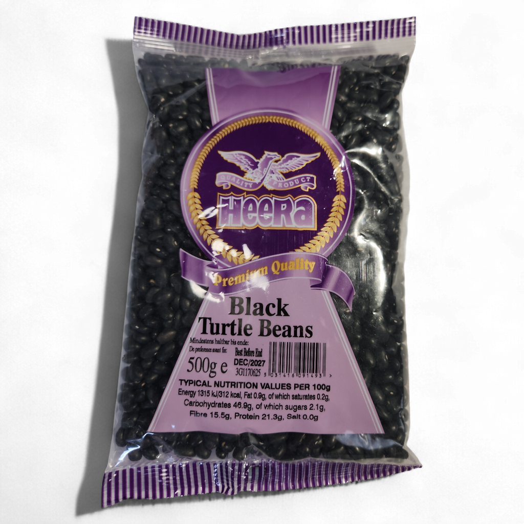 Heera Black Turtle Beans 500g