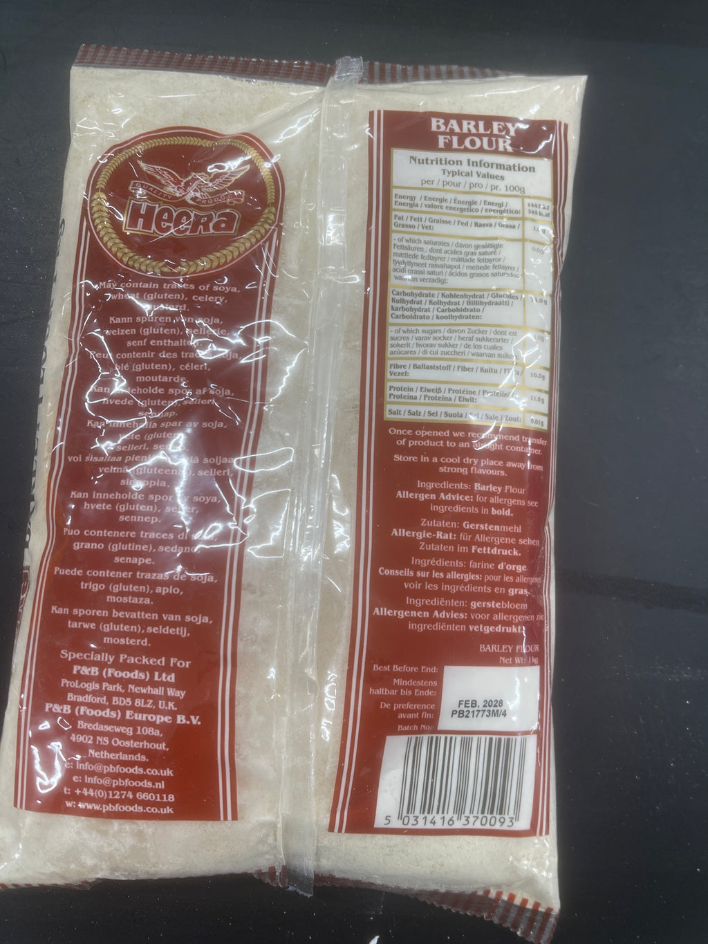 Heera Gerstenmehl 1 kg