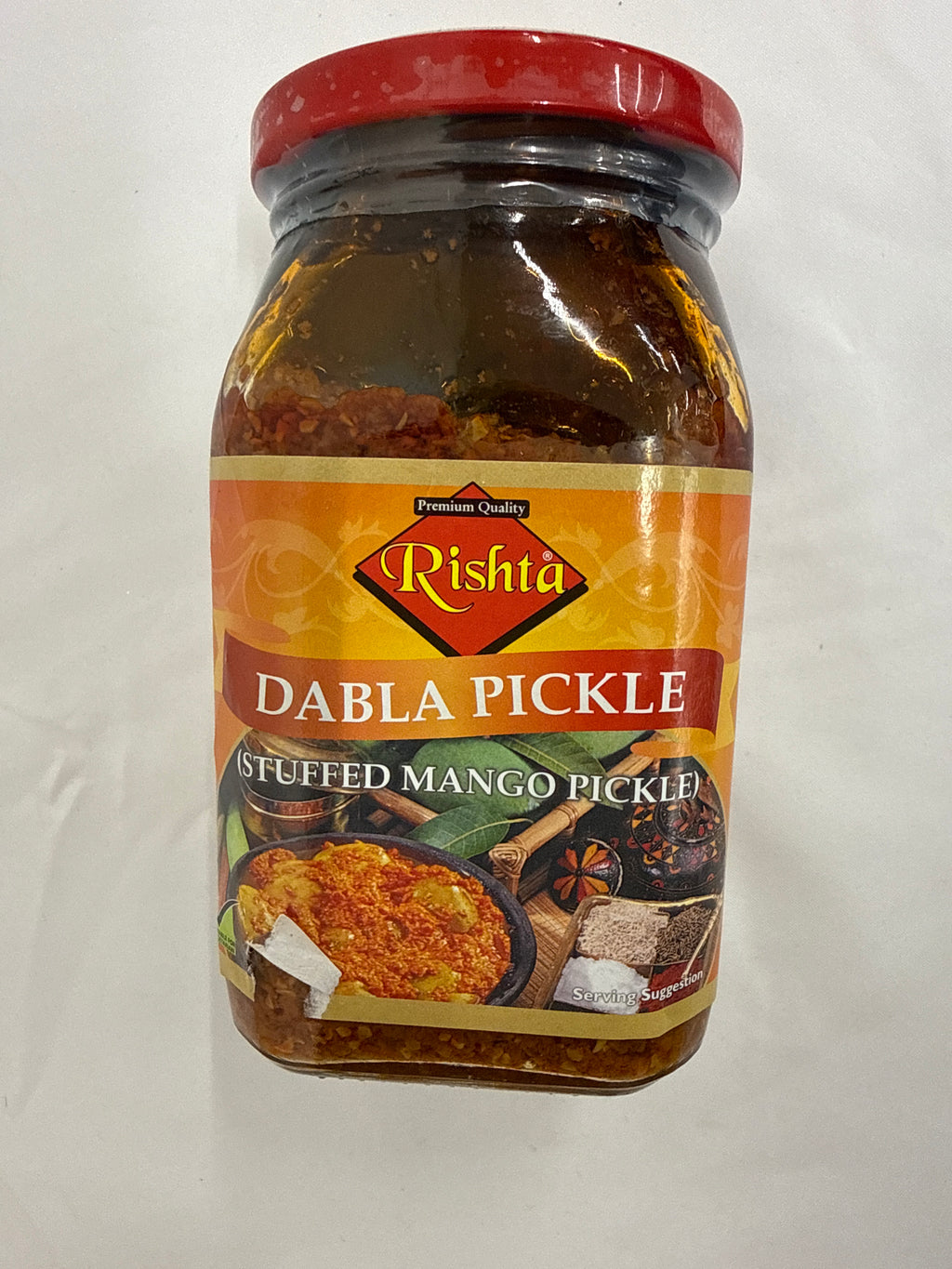 Rishta Dabla Pickle (Stuffed Mango Pickle) 400g