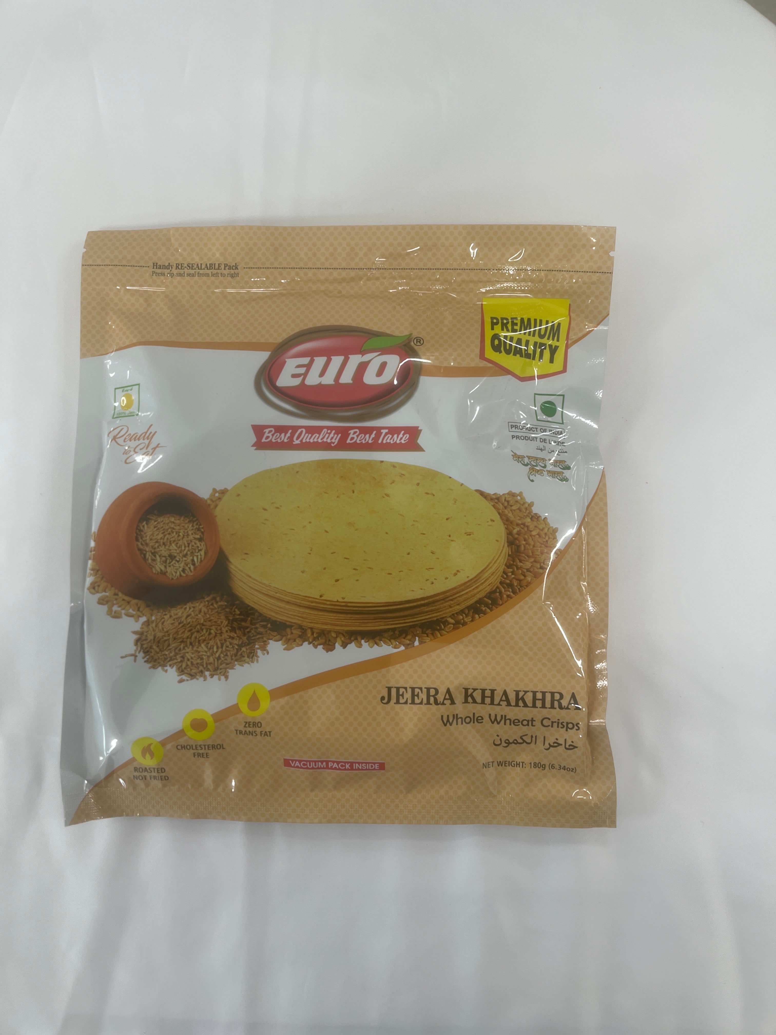 Euro Jeera Khakhra - 180g