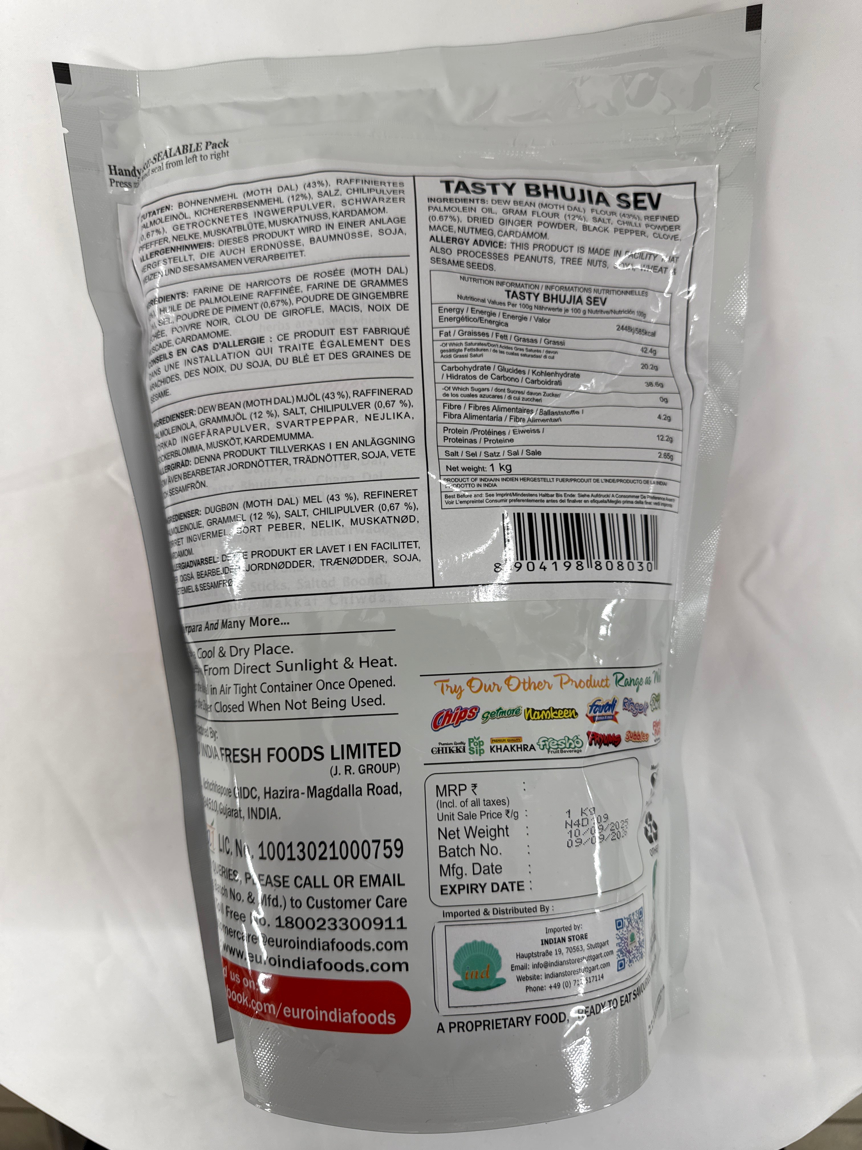 Euro Tasty Bhujia Sev- 1kg