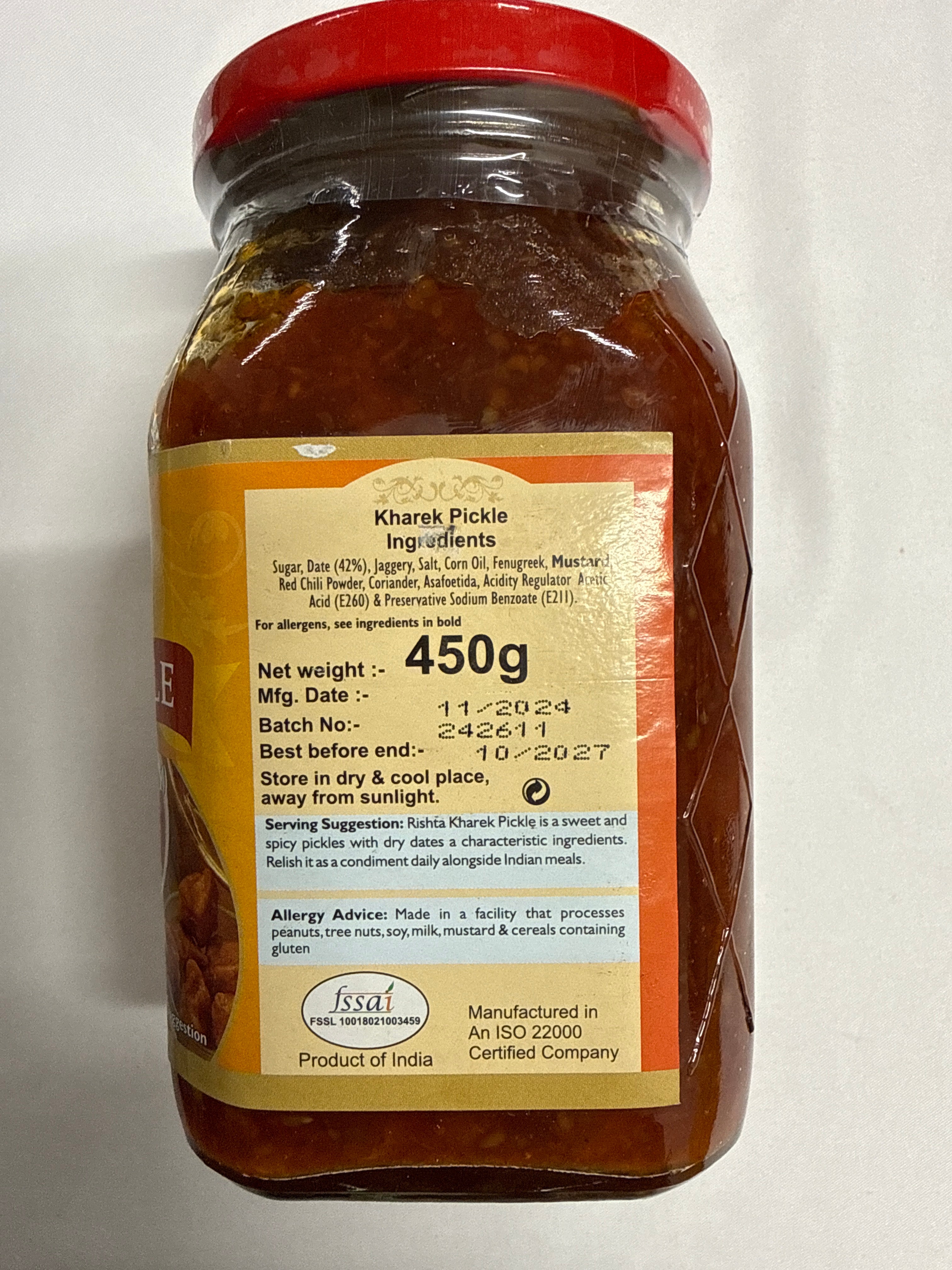 Rishta Kharek Pickle 450g