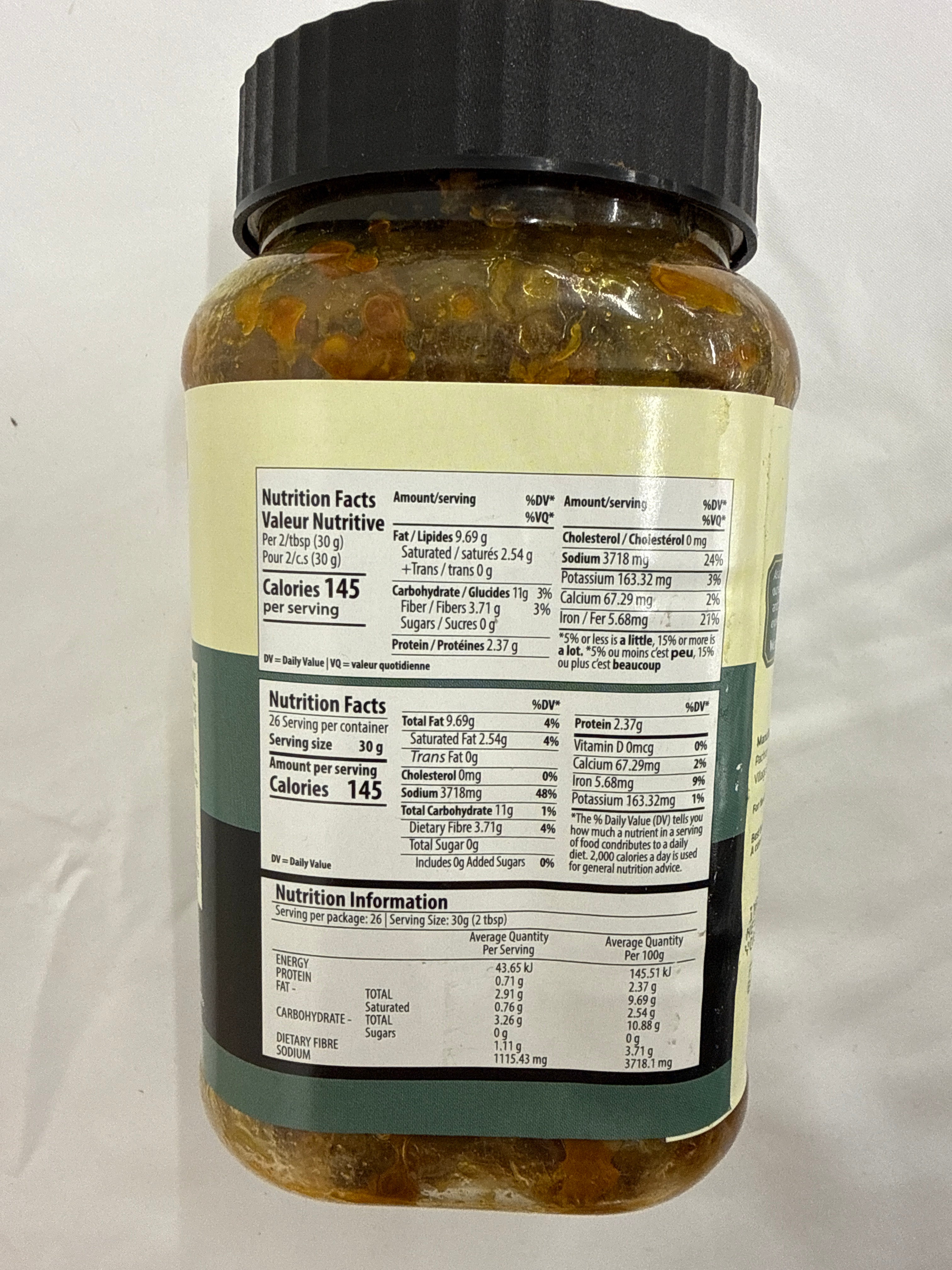 Pachranga Lime & Green Chilli Pickle 800g