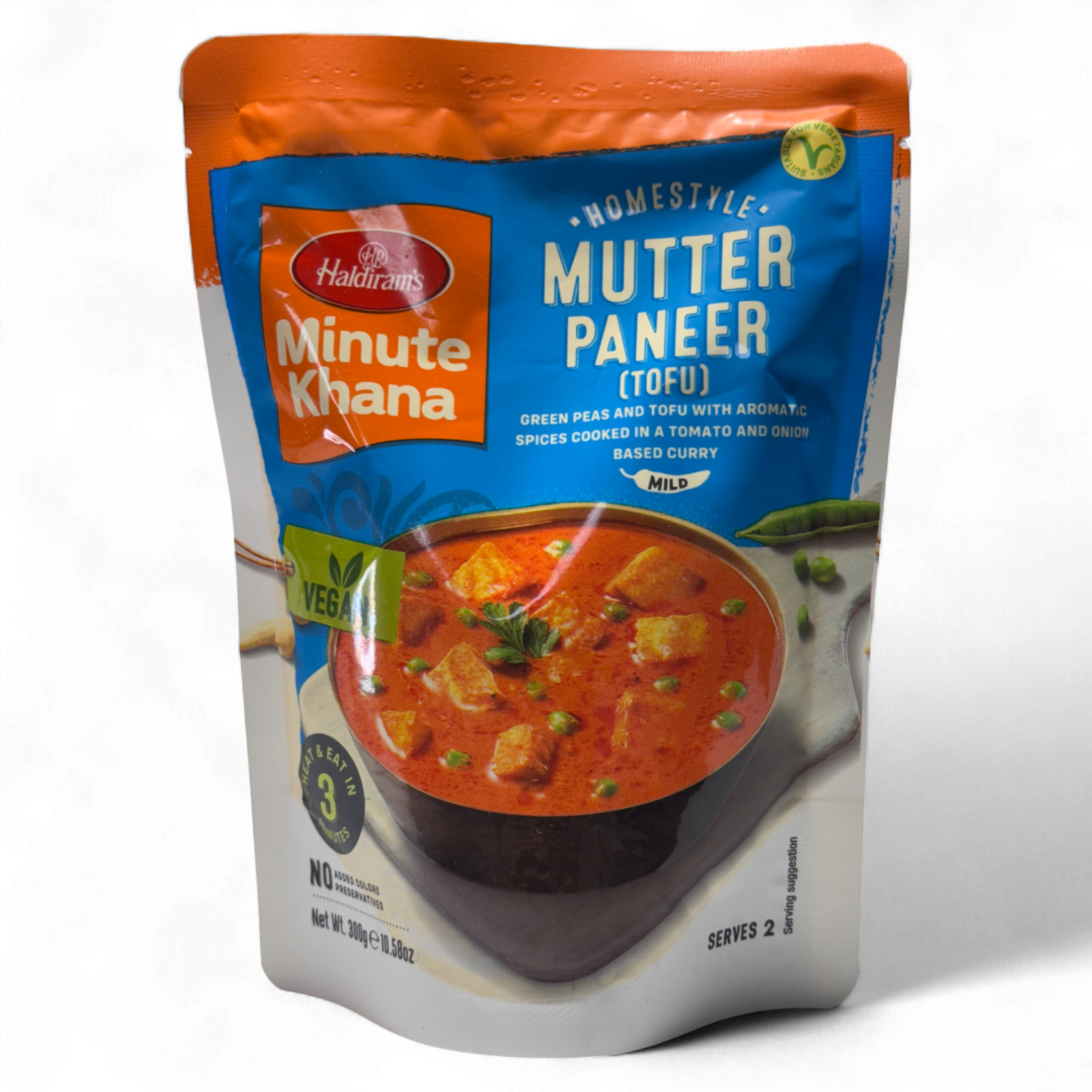 Haldiram's Minute Khana Mutter Paneer (Tofu) 300g