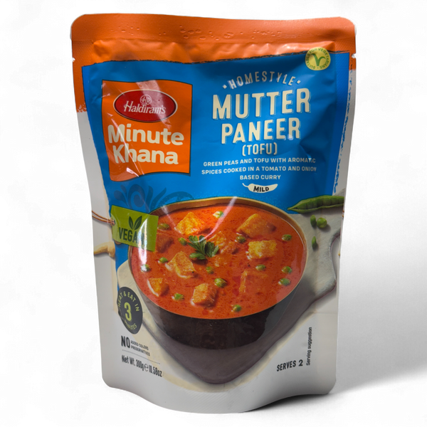 Haldiram's Minute Khana Mutter Paneer (Tofu) 300g