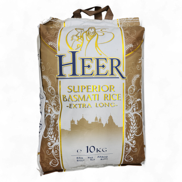 Heer Superior Basmati Rice Extra Long 10kg