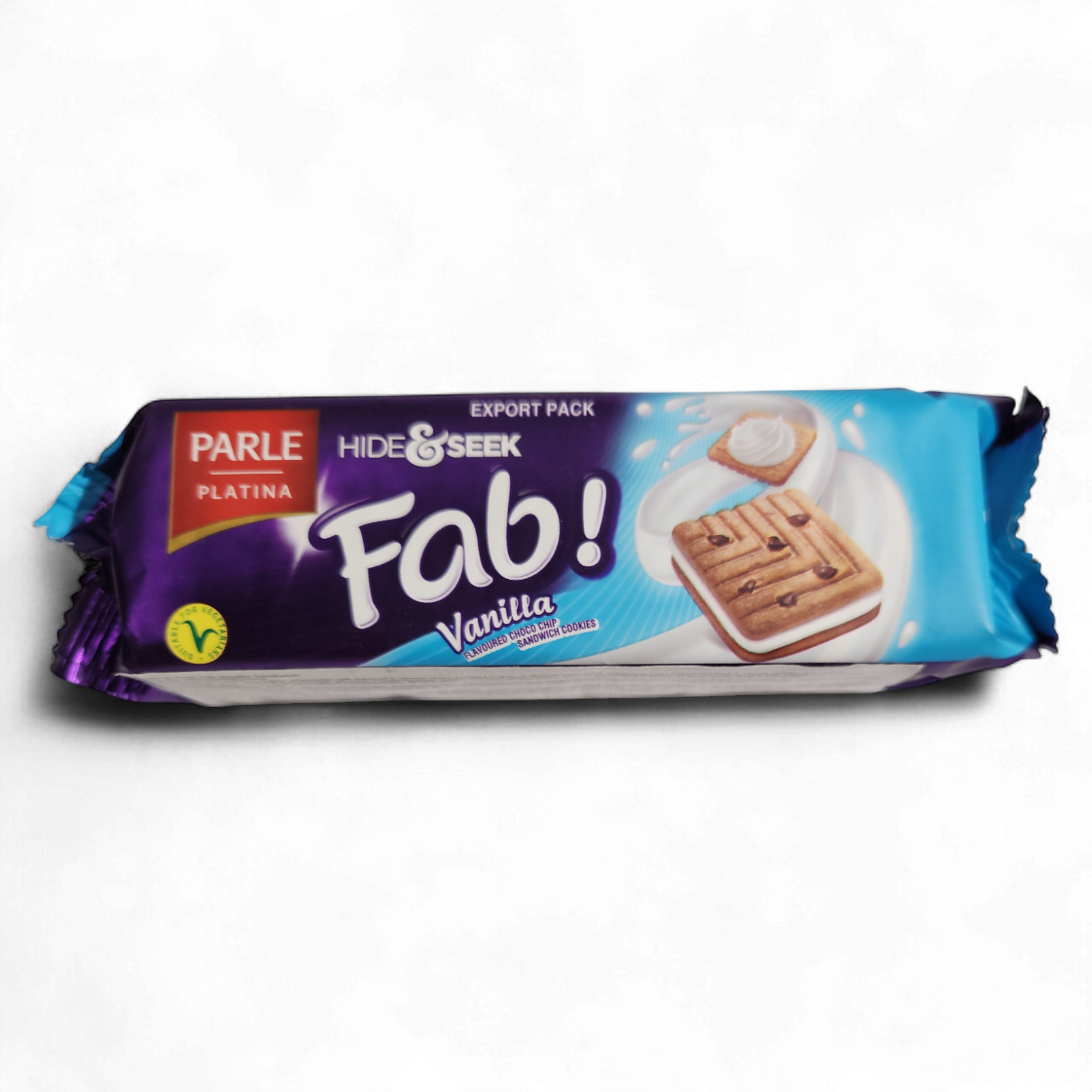 Parle Hide & Seek Fab! Vanilla 112g