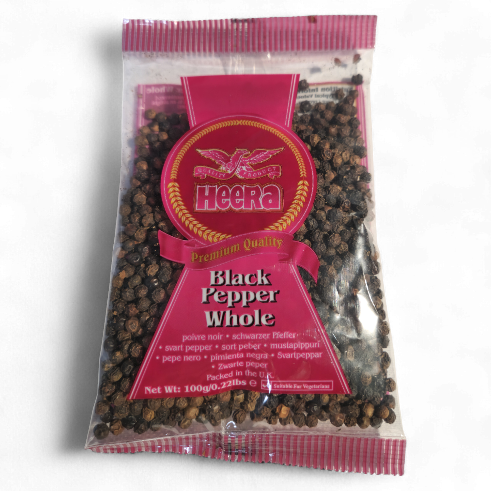 Heera Black Pepper Whole / Schwarzer Pfeffer ganz