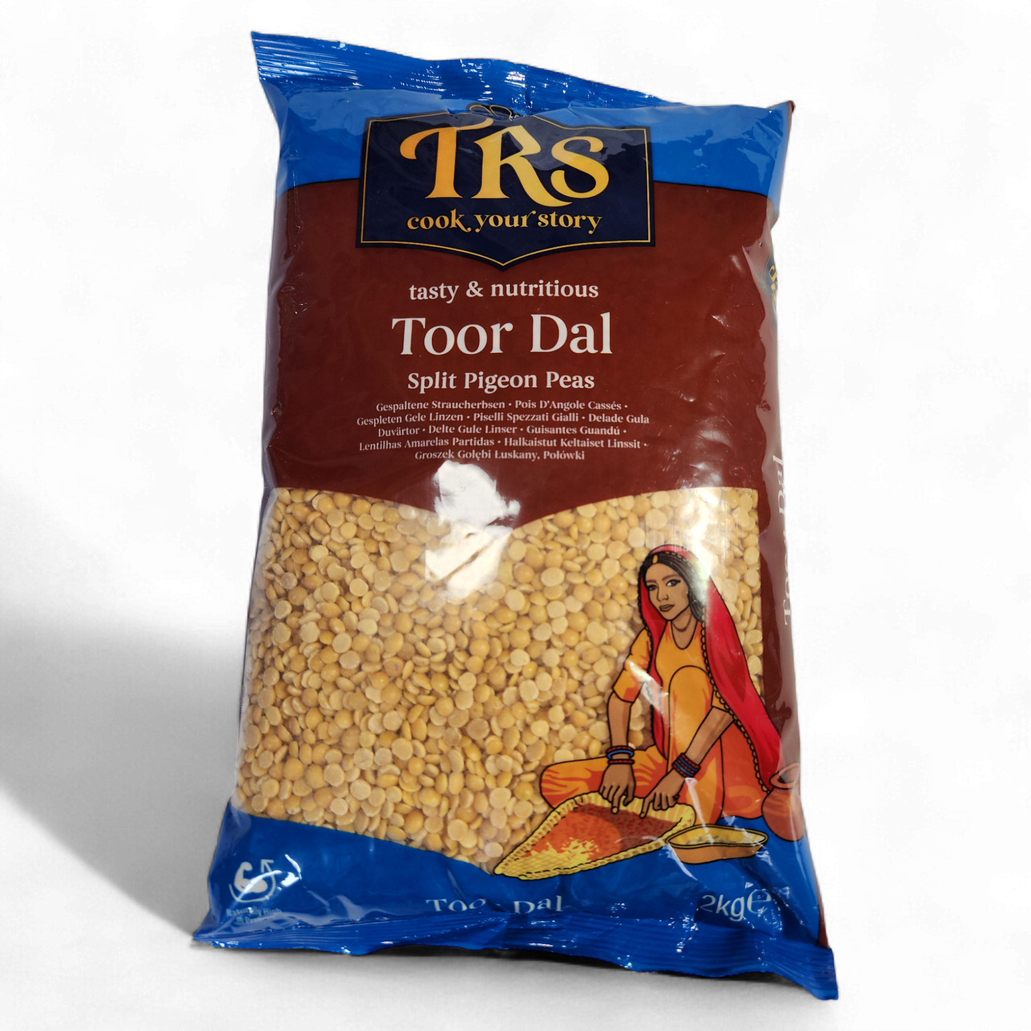 TRS Toor Dal Split Pigeon Peas 2kg